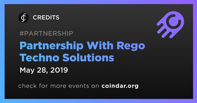 Partnership With Rego Techno Solutions