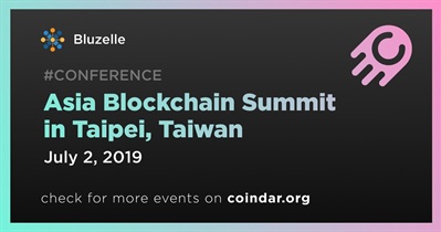 Asia Blockchain Summit em Taipei, Taiwan