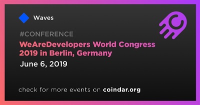 Congreso Mundial WeAreDevelopers 2019 en Berlín, Alemania