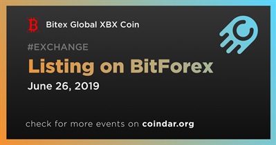 Listing on BitForex