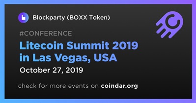 Hội nghị thượng đỉnh Litecoin 2019 tại Las Vegas, Hoa Kỳ