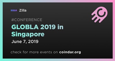 GLOBLA 2019 Singapur&#39;da
