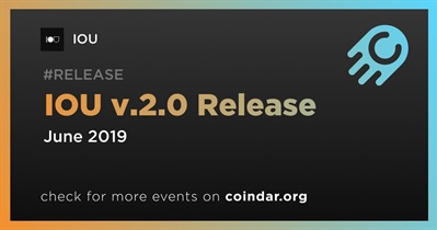IOU v.2.0 Release