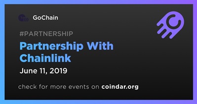Partnership With Chainlink