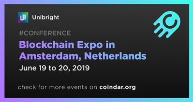 Blockchain Expo in Amsterdam, Netherlands