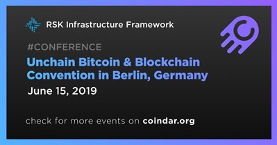 Berlin, Almanya&#39;da Unchain Bitcoin &amp; Blockchain Kongresi