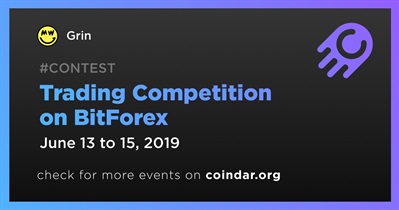 Trading Competition on BitForex