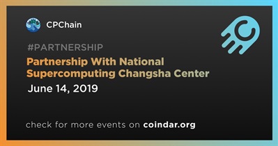 National Supercomputing Changsha Center과의 파트너십