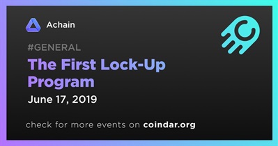 The First Lock-Up Program