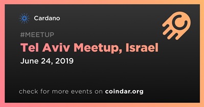 Tel Aviv Meetup, Israel