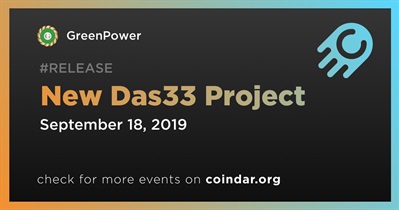 New Das33 Project