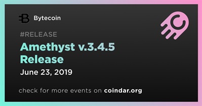 Amethyst v.3.4.5 Release