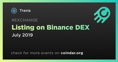 Listing on Binance DEX