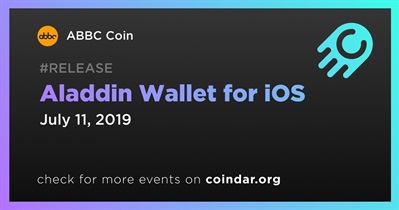 Aladdin Wallet para sa iOS