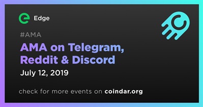 Telegram, Reddit & Discord'deki AMA etkinliği