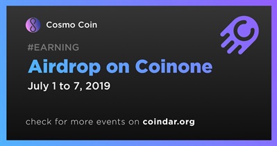 Airdrop on Coinone