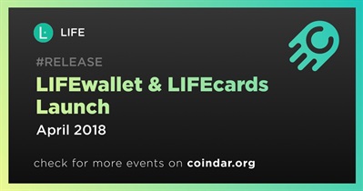 LIFEwallet & LIFEcards Launch