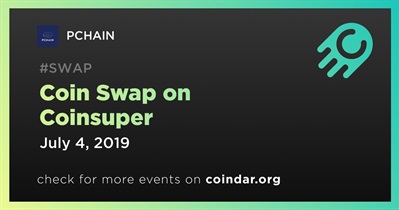 Coinsuper의 코인 스왑