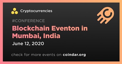 Blockchain Eventon in Mumbai, India