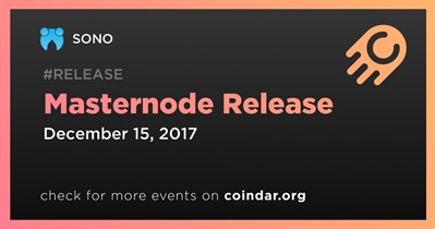 Masternode Release