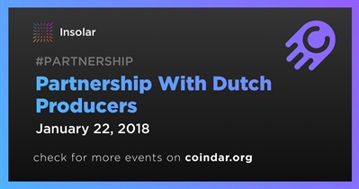 Partnership With Dutch Producers