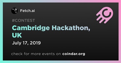 Cambridge Hackathon, UK
