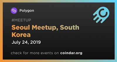 Seul Meetup, Coreia do Sul