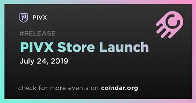 PIVX Store Launch