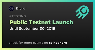 Ra mắt Testnet công khai