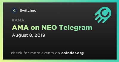 NEO Telegram'deki AMA etkinliği