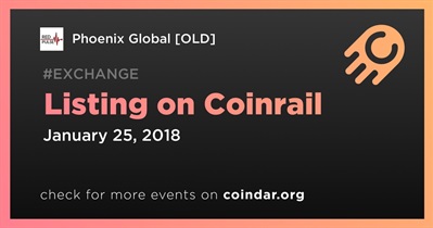 Listing on Coinrail