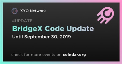 Pag-update ng BridgeX Code