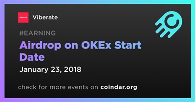 Airdrop on OKEx Start Date