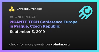 PICANTE TECH Conference Europe in Prague, Czech Republic