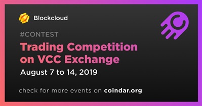 Trading Competition on VCC Exchange