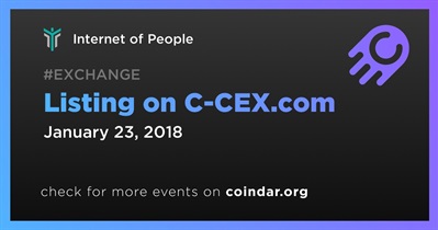 Listing on C-CEX.com
