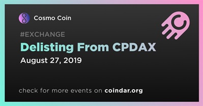Delisting From CPDAX