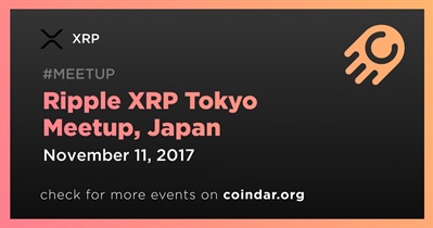 Ripple XRP Meetup Tokyo, Nhật Bản