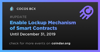 Enable Lockup Mechanism of Smart Contracts