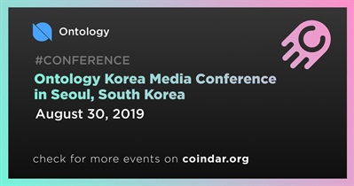 Ontology Korea Media Conference in Seoul, South Korea
