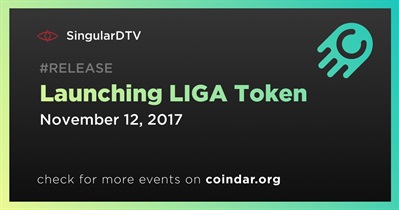 Lançamento do token LIGA