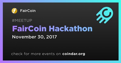 Hackathon FairCoin