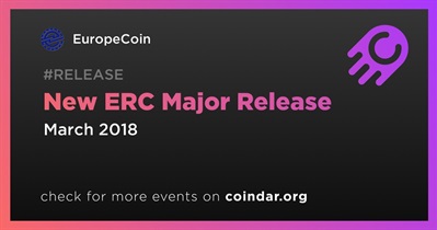 New ERC Major Release