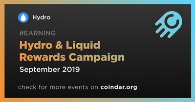 Hydro & Liquid Rewards Campaign