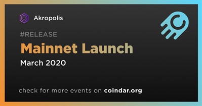 Lanzamiento de la mainnet