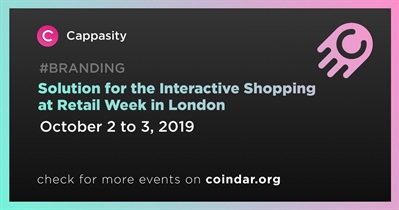 Solução para compras interativas na Retail Week em Londres