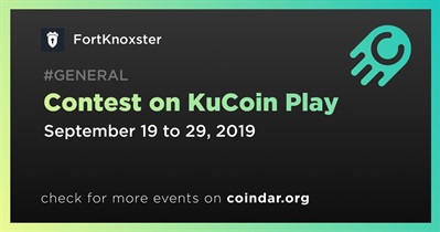 Concurso no KuCoin Play