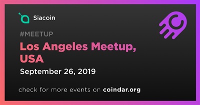 Los Angeles Meetup, EUA