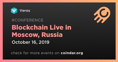 Blockchain Live sa Moscow, Russia