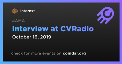Interview at CVRadio